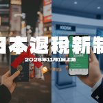 日本退稅新制2026