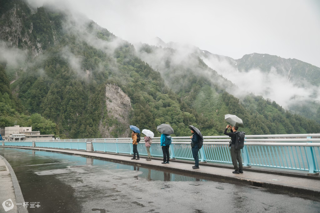 黑部水壩示意圖